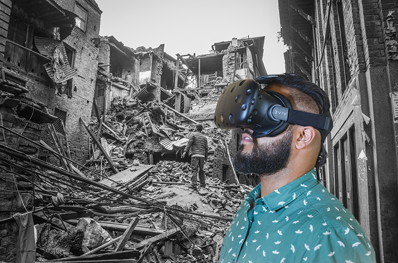 VR地震模拟