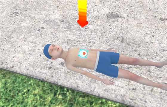 VR溺水救援模拟体验