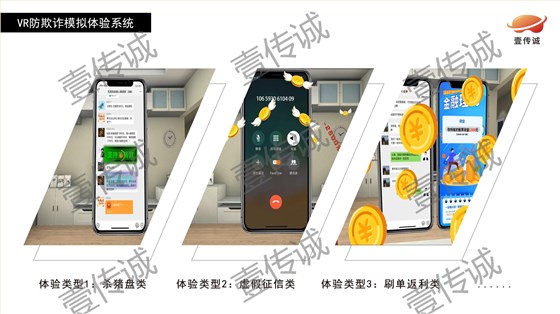 VR反诈骗,VR反欺诈模拟,VR诈骗模拟