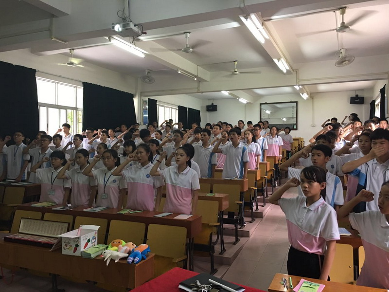 佛山市顺德区碧江中学开展禁毒教育活动 2
