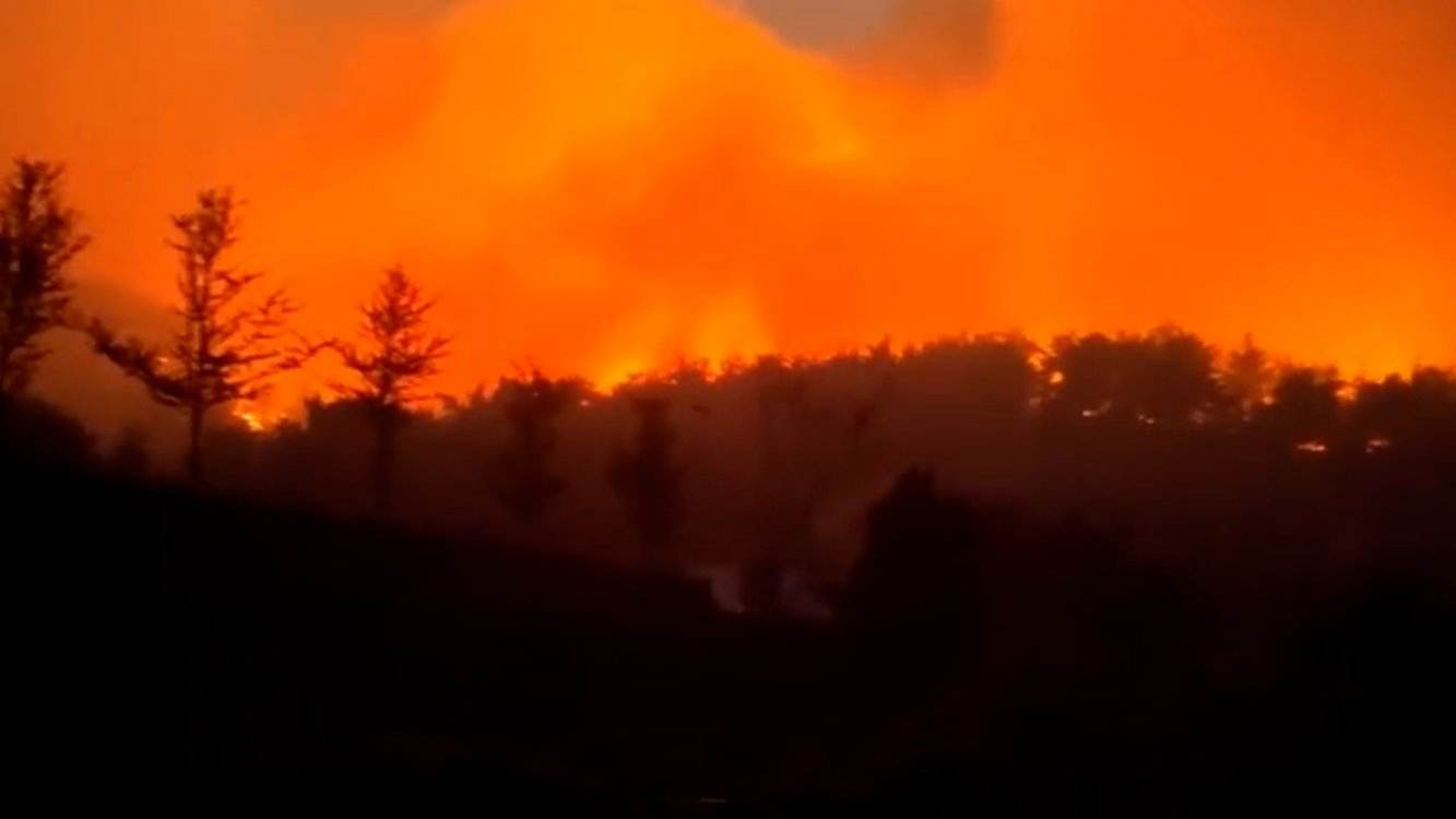 山火