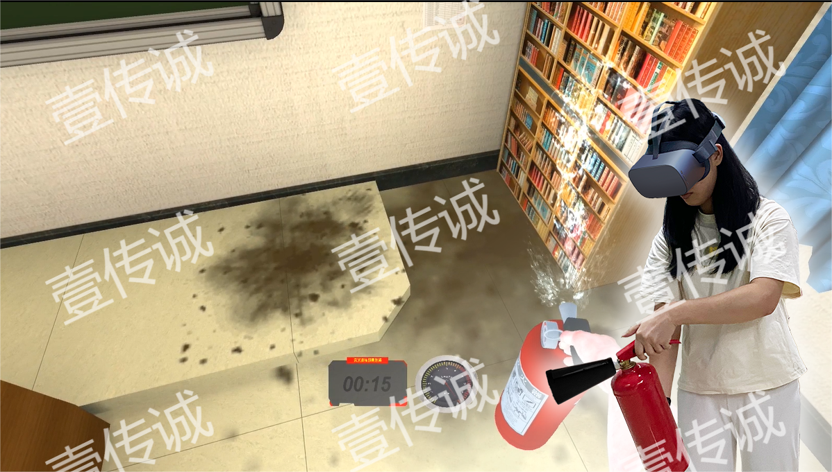 VR多场景灭火,VR消防安全,VR消防知识科普