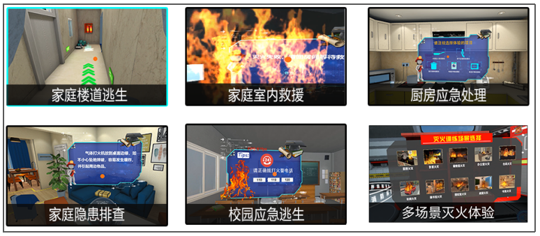广州壹传诚 VR消防安全教育 VR家庭室内救援 VR厨房应急处理 