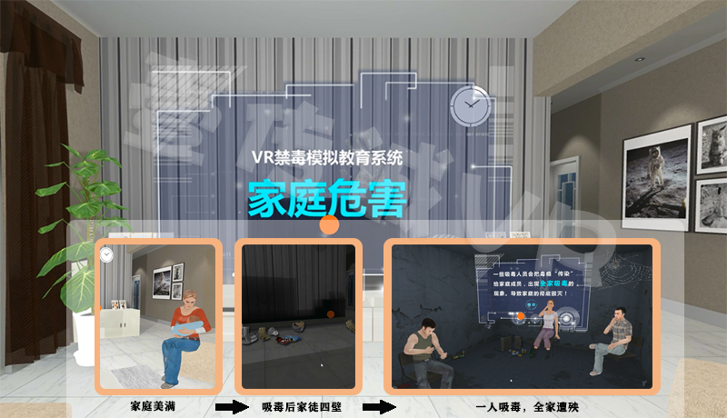 VR禁毒体验、VR毒驾模拟、VR普法教育